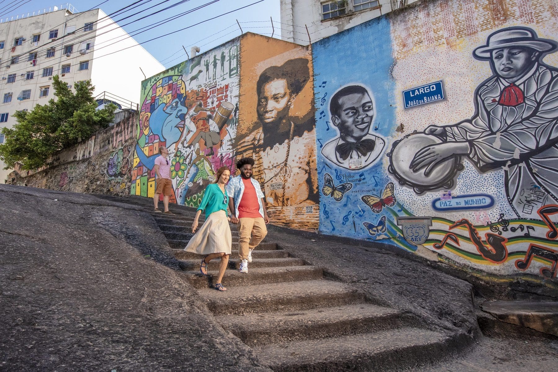 Pequena África, no Rio de Janeiro, será um dos roteiros apresentados pela Embratur em evento voltado ao afroturismo nos EUA (Foto: Embratur e Sebrae/Divulgação)