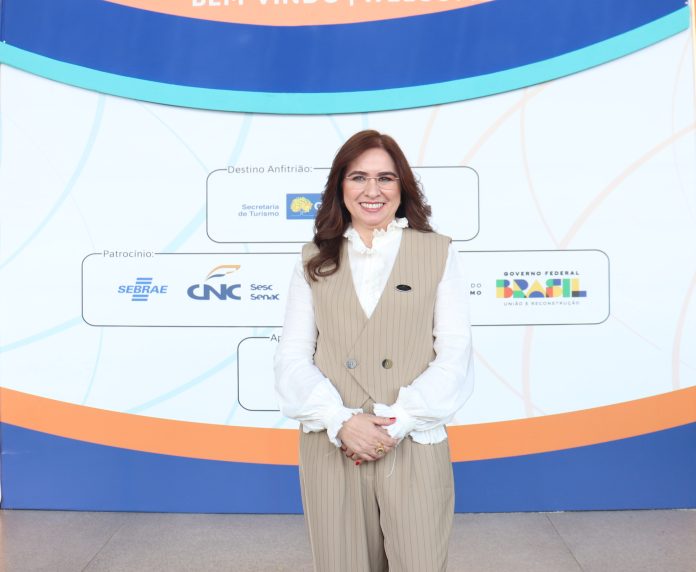 Carolina Medeiros, presidente da Abav Nacional. Foto: Geovana Fraga (Brasilturis) Carolina Medeiros, presidente da Abav Nacional. Foto: Geovana Fraga (Brasilturis)