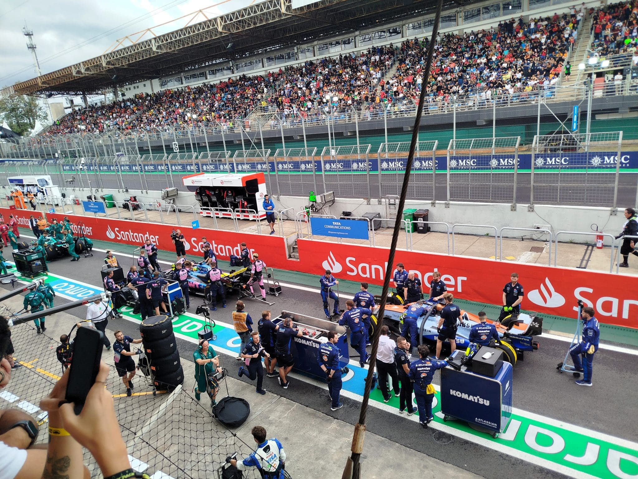 Salas VIP do Paddock