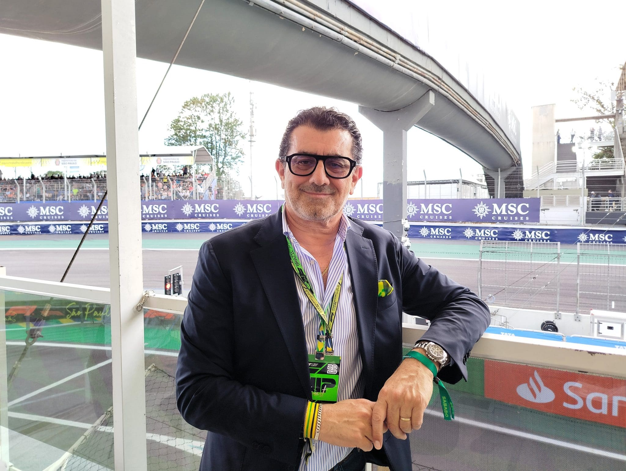 MSC Cruzeiros proporciona experiência exclusiva a operadoras nos boxes da Fórmula 1 durante GP de São Paulo