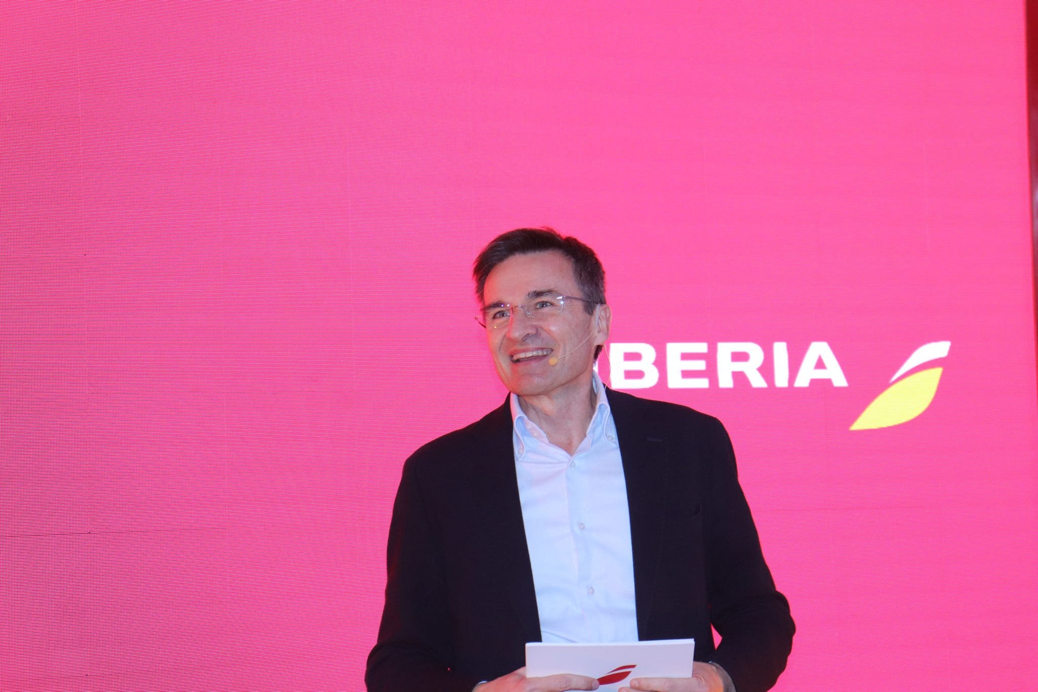 Marco Sansavini, CEO da Iberia. Crédito: Maurício Herschander/ Brasilturis