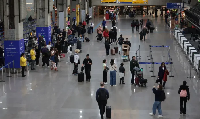 Brasil turistas internacionais