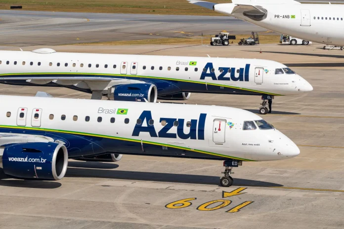 Apesar de não ter voos regulares, Recife mantém papel estratégico com rotas internacionais regulares para Europa e América do Sul Crédito: Divulgação/Azul