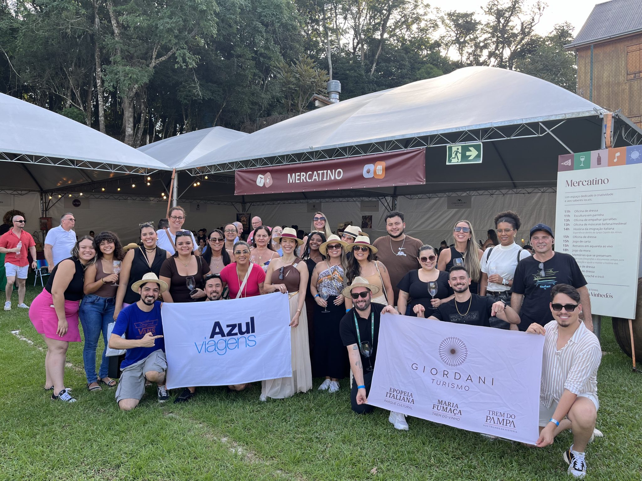 Giordani Turismo reúne agentes da Azul Viagens em imersão pela região Uva e Vinho