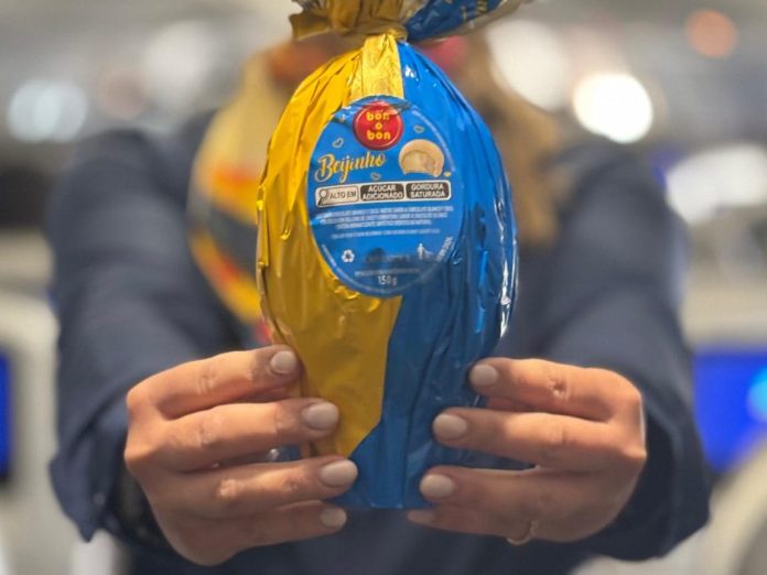 Azul chocolates páscoa