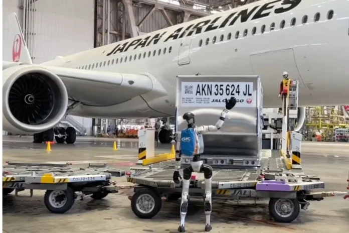 Japan Airlines robôs
