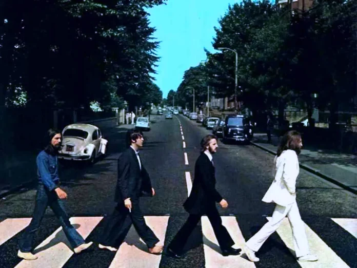 Capa do álbum Abbey Road do Beatles. Crédito: Divulgação