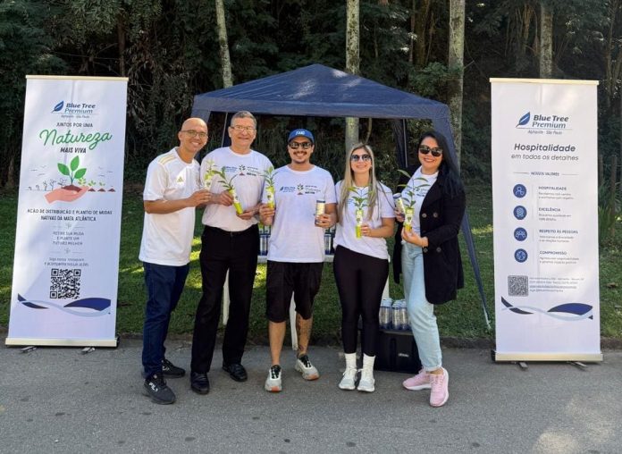 Blue Tree Premium Alphaville prevê a doação de 1,5 mil mudas de árvores em ação que celebra o Mês do Meio Ambiente
