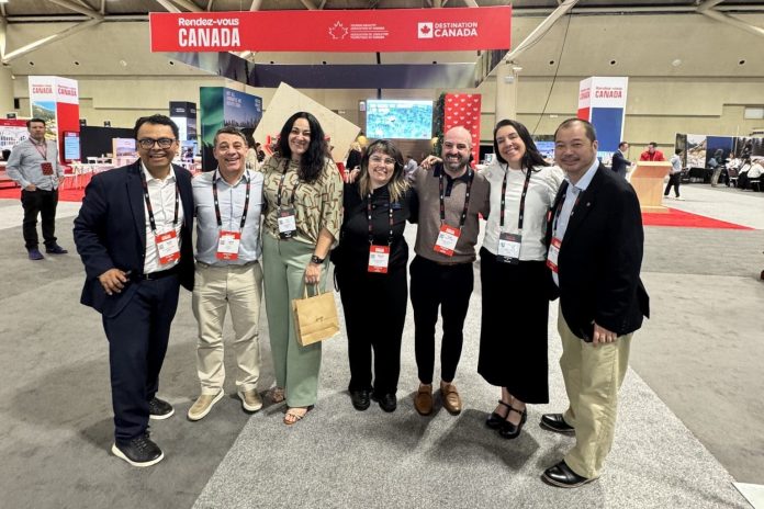 Delegação brasileira participou do Rendez-vous Canada e realizou mais de 900 reuniões de negócios com fornecedores canadenses. Crédito: Divulgação/VBRA