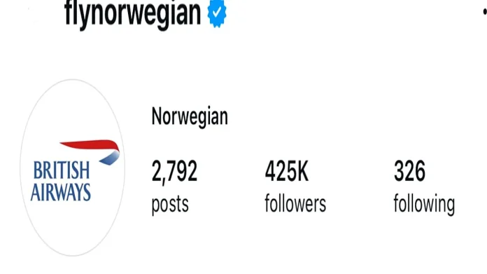 Norwegian British Airways