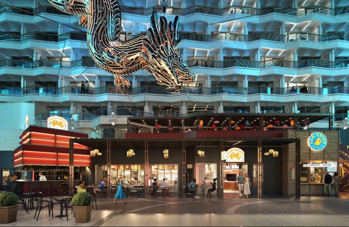 MSC Cruzeiros revela nova experiência gastronômica imersiva com conceito de street food pan-asiática a bordo do MSC World Asia