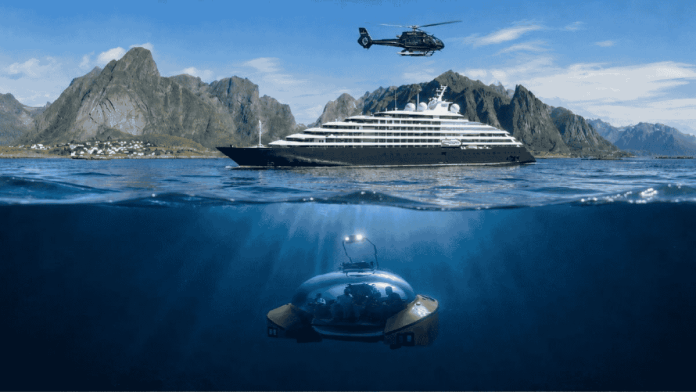 Scenic oferece passeios de submarino e helicóptero em roteiros de expedição a bordo do Scenic Eclipse.