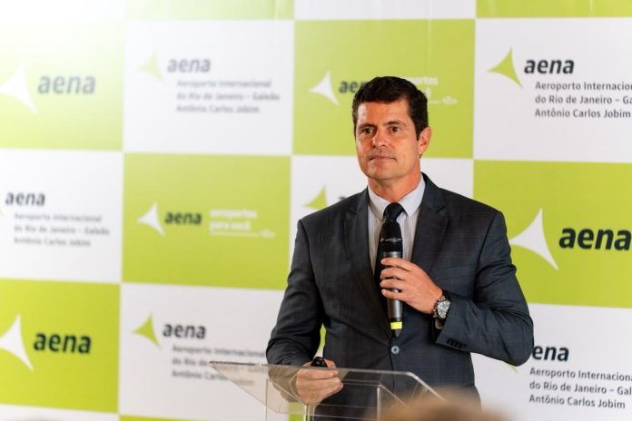 Santiago Yus, diretor-presidente da Aena Brasil Crédito: Divulgação/Aena Brasil Santiago Yus, diretor-presidente da Aena Brasil Crédito: Divulgação/Aena Brasil